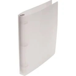 Wilson Jones 1" Translucent Flex Poly Binder, Clear (A7040755)
