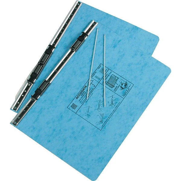 ACCO Presstex Hanging Data Binder, 14.88" X 8.5", 6" Capacity, Light Blue (54042) 3 ACCO Presstex Hanging Data Binder, 14.88" X 8.5", 6" Capacity, Light Blue (54042)