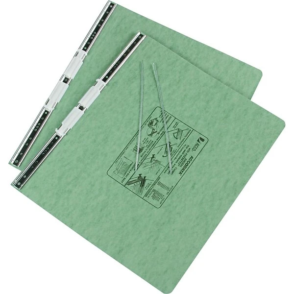 ACCO Presstex Hanging Data Binder, 14.88" X 11", 6" Capacity, Light Green (54075) 3 ACCO Presstex Hanging Data Binder, 14.88" X 11", 6" Capacity, Light Green (54075)
