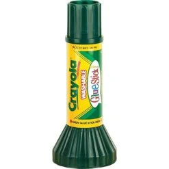 Crayola WashableRemovable Glue Sticks, .88 Oz., Blue (561135)