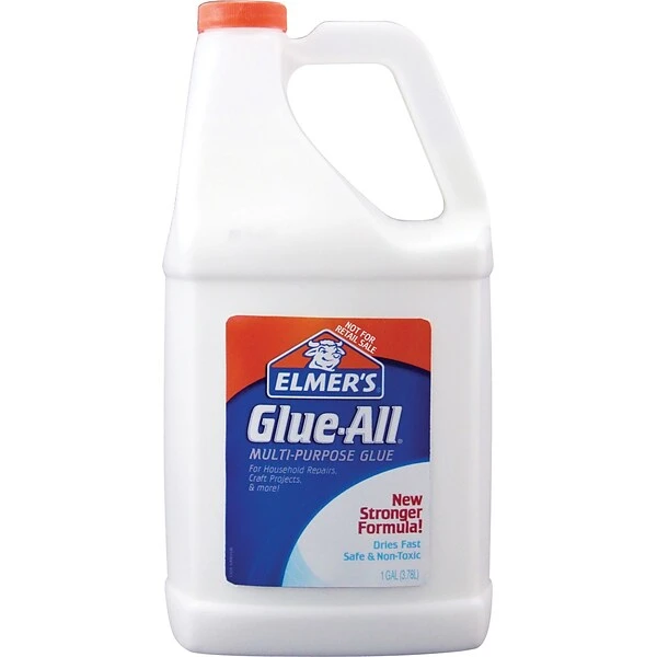 Elmer's Multi Purpose Liquid Glue, 128 Oz., White (E1326NR) 3 Elmer's Multi Purpose Liquid Glue, 128 Oz., White (E1326NR)