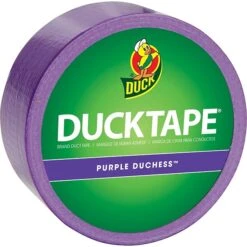 Duck® Colored Duct Tape, Purple -Scott Stationery Shop s0424777 s7