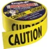 Empire® Level Safety Barricade Tapes, Yellow, Caution, 1000' Length, 3 Mil Thickness