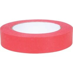 Duck Brand .94" X 60 Yds Multipurpose Masking Tape, Red (240571)