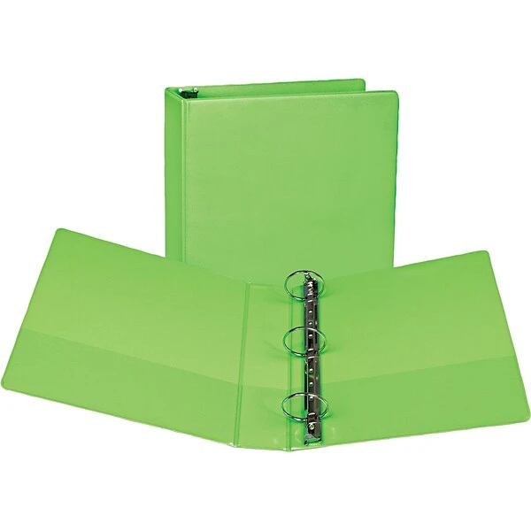 Samsill Fashion 2" 3-Ring View Binders, Lime Green, 2/Pack (U86678) 3 Samsill Fashion 2" 3-Ring View Binders, Lime Green, 2/Pack (U86678)