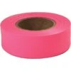 Empire® 77 1"(W) X 200 Feet (L) Flagging Tape, Fluorescent Glo-Pink -Scott Stationery Shop s0713197 s7