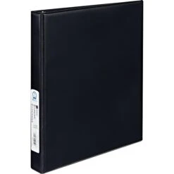 Avery Economy 1" 3-Ring Non-View Binder, Black, 12/Pack (03301CT) 5 Avery Economy 1" 3-Ring Non-View Binder, Black, 12/Pack (03301CT) -Scott Stationery Shop s0761780 s7
