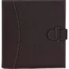 It's Academic Executive Faux Leather 1" D-Ring Binder/Organizer, Brown (92876) -Scott Stationery Shop s0779366 s7