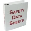 Accuform Safety Data Sheets 3" 3-Ring A4 Binders, Red/White (ZRS640) -Scott Stationery Shop s0806774 s7