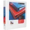 Heavy Duty 1-1/2" 3 Ring View Binder With D-Rings, White, 12/Pack (24677CT) -Scott Stationery Shop s0821806 s7