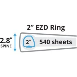 Avery Heavy Duty 2" 3-Ring View Binder, Black, 6/Pack (79692CT) 9 Avery Heavy Duty 2" 3-Ring View Binder, Black, 6/Pack (79692CT) -Scott Stationery Shop s1064811 s7