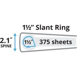 Avery Heavy Duty 1 1/2" 3-Ring View Binder, White, 12/Pack (79195CT) 9 Avery Heavy Duty 1 1/2" 3-Ring View Binder, White, 12/Pack (79195CT) -Scott Stationery Shop s1065672 s7