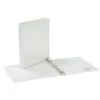 Quill Brand® 1 Inch, Round Ring, View Binder, White, 12/Pack (7221WE) -Scott Stationery Shop s1114131 s7