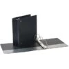 Quill Brand® Standard 3" 3 Ring View Binder With D-Rings, Black (7320301) -Scott Stationery Shop s1114158 s7