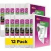 Avery Durable Standard 1" 3-Ring View Binder, White, 12/Carton (09301) -Scott Stationery Shop s1133260 s7