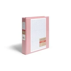 Pep Rally Standard 1 1/2" 3 Ring View Binder, Coral (58662)