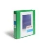 Standard 1.5" 3 Ring View Binder With D-Rings, Green (58652) -Scott Stationery Shop s1186628 s7
