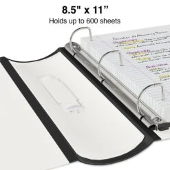 Better 3" 3 Ring View Binder With D-Rings, Teal (15129-US) -Scott Stationery Shop s1213867 s7