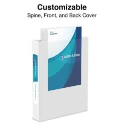 Standard 1" 3 Ring Mini View Binder, White (26457)