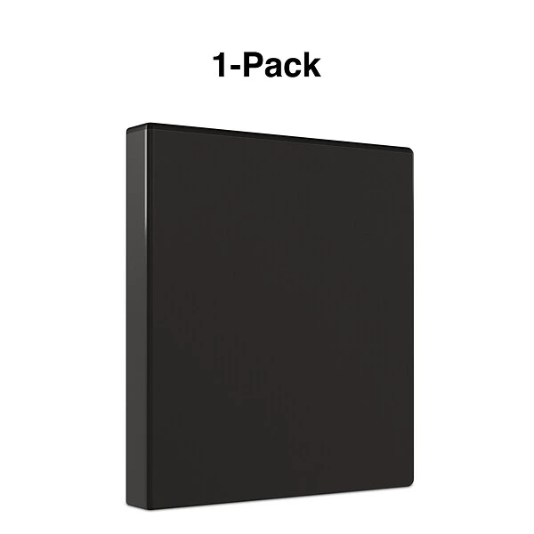 Economy 1" 3 Ring View Binder, Black (24308) 7 Economy 1" 3 Ring View Binder, Black (24308) - Image 5