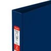 Standard 2" 3 Ring Non View Binder With D-Rings, Blue (26418-CC) -Scott Stationery Shop s1216983 s7