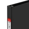 Standard 1" 3 Ring Non View Binder With D-Rings, Black (26407-CC) -Scott Stationery Shop s1216985 s7