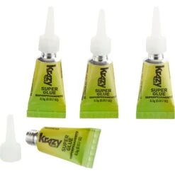 Krazy Glue Single Use All Purpose Glue, 0.5 Oz., 4/Pack (KG58248SN)