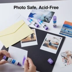 Quill Brand Washable Glue Sticks, 0.28 Oz., Purple, 4/Pack (25959-QCC) -Scott Stationery Shop s1223684 s7