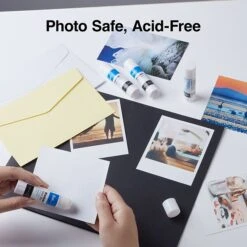 Quill Brand Washable Glue Sticks, 0.28 Oz., White, 18/Pack (25964-QCC) -Scott Stationery Shop s1223687 s7