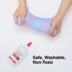 Staples School WashableRemovable School Glue, 4 Oz., White (ST39417/39417) -Scott Stationery Shop s1224005 s7