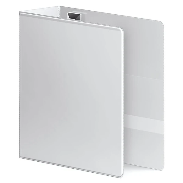 Wilson Jones 866 Premium 4" Single-Touch Standard 3 Ring View Binder, White (WLJ86640) 4 Wilson Jones 866 Premium 4" Single-Touch Standard 3 Ring View Binder, White (WLJ86640) - Image 2