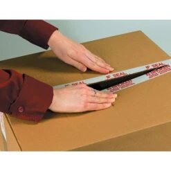 Tape Logic™ 2" Pre Printed "Stop If Seal Is Broken" Carton Sealing Tape, Red On White, 6/Pack -Scott Stationery Shop sp102933986 s7