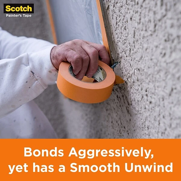 Scotch® Heavy Duty 1.41" X 60.1 Yds. Masking Tape, Orange (2020+-36AP) 8 Scotch® Heavy Duty 1.41" X 60.1 Yds. Masking Tape, Orange (2020+-36AP) - Image 6