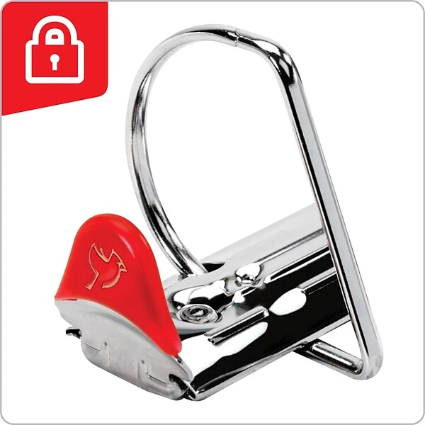 Cardinal® XtraLife® ClearVue™ 5" 3-Ring View Binder, White (26350) 5 Cardinal® XtraLife® ClearVue™ 5" 3-Ring View Binder, White (26350) - Image 3