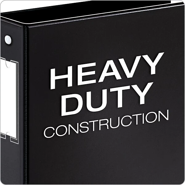 Cardinal Premier 2" Non-View Binder, Black (CRD 18832CB) 4 Cardinal Premier 2" Non-View Binder, Black (CRD 18832CB) - Image 2