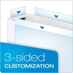 Cardinal EasyOpen ClearVue 1" 3-Ring View Binder, White (CRD 11100) -Scott Stationery Shop sp112837632 s7