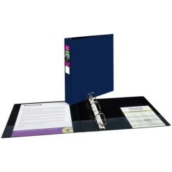 Avery Durable 1 1/2" 3-Ring Non-View Binder, Blue (27351) -Scott Stationery Shop sp113116825 s7