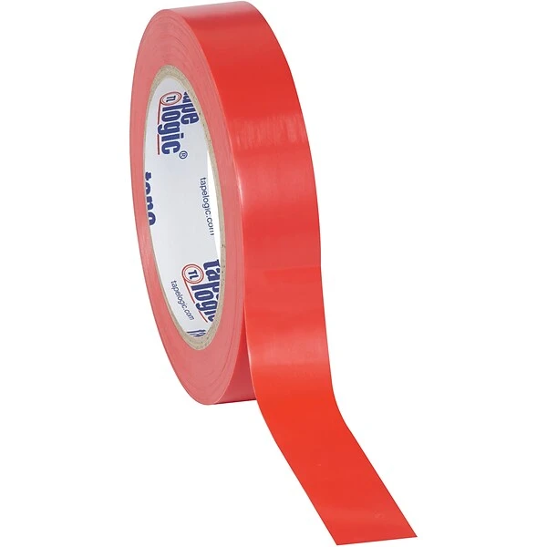 Tape Logic™ 1" X 36 Yds. Solid Vinyl Safety Tape, Red, 3/Pack 3 Tape Logic™ 1" X 36 Yds. Solid Vinyl Safety Tape, Red, 3/Pack