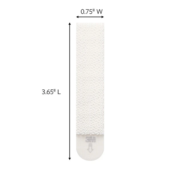 Command Large Picture Hanging Strips, Damage-Free, White, 20-Pairs (40-Command Strips) (17206-20NA) 4 Command Large Picture Hanging Strips, Damage-Free, White, 20-Pairs (40-Command Strips) (17206-20NA) - Image 2