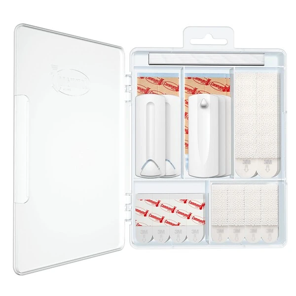 Command™ Picture Hanging Assortment Kit, White/Clear, 50/Pack (17213-ES) 5 Command™ Picture Hanging Assortment Kit, White/Clear, 50/Pack (17213-ES) - Image 3