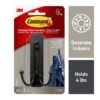 Command™ Large Double Hook, Matte Black, 1 Hook, 1 Strip/Pack (17036MB-ES) 1 Command™ Large Double Hook, Matte Black, 1 Hook, 1 Strip/Pack (17036MB-ES) -Scott Stationery Shop sp129292260 s7