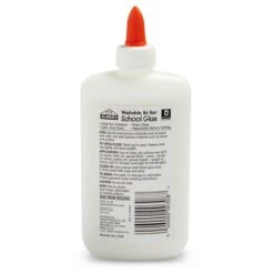Elmer's WashableRemovable School Glue, 7.625 Oz., White (E308) -Scott Stationery Shop sp161466907 s7
