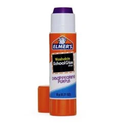 Elmer's School Glue Sticks, 0.21 Oz., Purple, 2/Pack (E522) -Scott Stationery Shop sp162555429 s7