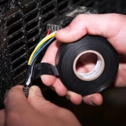 Duck® Brand .75 In. X 50 Ft. X 7 Mil. Professional Electrical Tape, Black, 3 Pk (299004) -Scott Stationery Shop sp167736293 s7