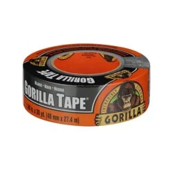 Gorilla Duct Tape, 1.88" X 30 Yds., Black (105629)