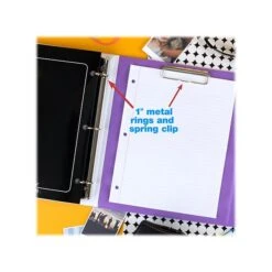 Mead Trapper Keeper 1" 3-Ring Pocket Binder, Palm Trees (260038FDE1-ECM) 11 Mead Trapper Keeper 1" 3-Ring Pocket Binder, Palm Trees (260038FDE1-ECM) -Scott Stationery Shop sp169869793 s7