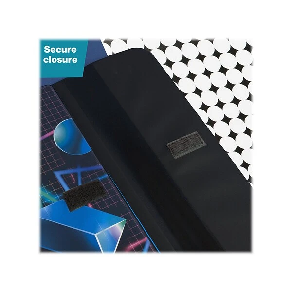 Mead Trapper Keeper 1" 3-Ring Pocket Binder, Shapes (260038CQ1-ECM) 4 Mead Trapper Keeper 1" 3-Ring Pocket Binder, Shapes (260038CQ1-ECM) - Image 2