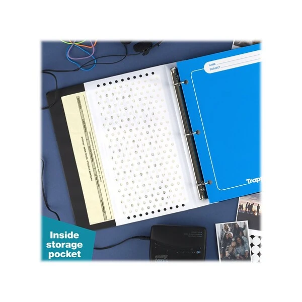 Mead Trapper Keeper 1" 3-Ring Pocket Binder, Shapes (260038CQ1-ECM) 7 Mead Trapper Keeper 1" 3-Ring Pocket Binder, Shapes (260038CQ1-ECM) - Image 5