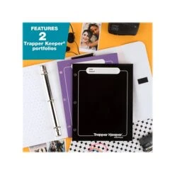 Mead Trapper Keeper 1" 3-Ring Pocket Binder, Neon Heart (260038G-ECM) 11 Mead Trapper Keeper 1" 3-Ring Pocket Binder, Neon Heart (260038G-ECM) -Scott Stationery Shop sp170499500 s7