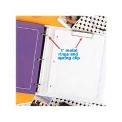 Mead Trapper Keeper 1" 3-Ring Pocket Binder, Neon Heart (260038G-ECM) 13 Mead Trapper Keeper 1" 3-Ring Pocket Binder, Neon Heart (260038G-ECM) -Scott Stationery Shop sp170499502 s7